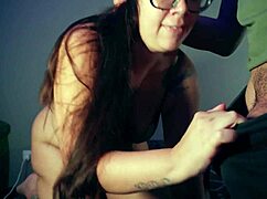 she showed up just for creampie in her pussy from my monster cock then bounced, curvy neighbor style