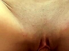 Wife's teasing striptease on Greek holiday leads to skinny pussy banging