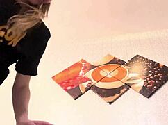 i can't stop this redhead beauty shaking ass fingering with huge dildo