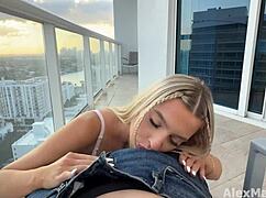 cas summer's big tits face and throat destroyed by cock