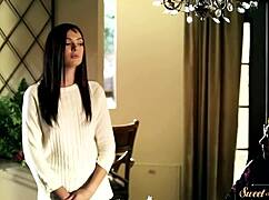 Gorgeous Stepsister Drilled Missionary and Creampied Erotically