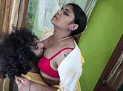 horny indian college girl sneaks to private room for boyfriend's hard pounding