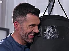 imagine gym bunnies alyssa bounty emily pink ditching pt for dp gangbang workout