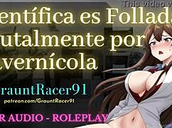 Hey, that big-dicked caveman pounds the scientist milf hard outdoors