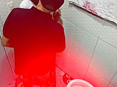 she sneaks away to fuck a stranger in the bar bathroom