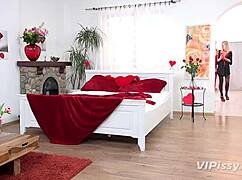 Claudia Macc And Amaris Indulge In Pissy Lesbian Loving