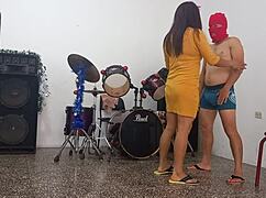 they fuck passionately homemade latina milf enjoys big cock first episode