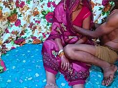 desi bhabhi bangs brother-in-law in sexy red saree