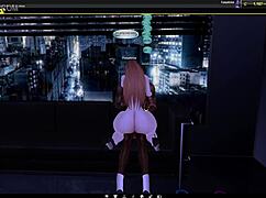 foxyahrixx bounces wildly on random monster bbc