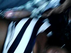 Fat Black Girl Deepthroats and Sucks Massive Cock Hungrily