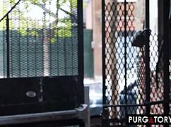 Khloe Kapri in PurgatoryX vol 1 part 2: petite blonde wife gloryhole blowjob on big black cock! 🌑🍆💦