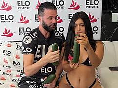Cami Henao Casting Interview Natural Tits Latina Sexy Tease Before Colombia Hot Room Action
