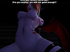 monster girl island halloween special: elf rides cock with neko sis and slimer dominating 😈👻