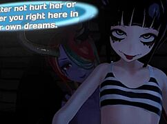 monster girl island halloween special: elf rides cock with neko sis and slimer dominating 😈👻