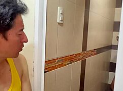 dirty old perv grabs chance to fuck two hot 18+ teens