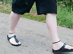 i'm walkin barefoot in birkenstocks thru nature feelin sexy