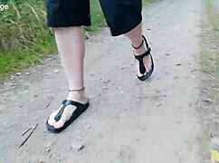 i'm walkin barefoot in birkenstocks thru nature feelin sexy