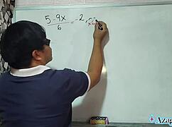 Jalisco nerd teacher gives mexican student bedroom math sex lessons
