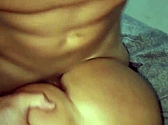 Sexy Argentinian slut begs for brutal double penetration threesome at home part 3