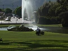 blonde and brunette milfs threesome with deepthroat blowjobs and anal riding