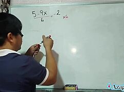 Jalisco nerd teacher gives mexican student bedroom math sex lessons