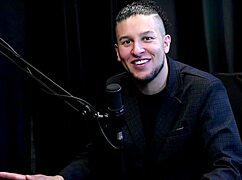 damn that first anal hurt but teaching her hubby was hilarious on sheer red