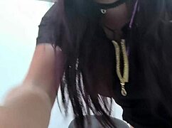 New exec secretary moans wildly testing boyfriend's anal plug at work