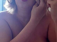 Mom's lingerie fetish makes her big tits and pussy ache with need