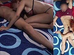 Romantic morning sex with hot wife riding, want some early creampie?