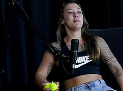 damiana flirts safado in lingerie interview then group toys with vovo moai part 8