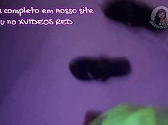 Hung stud surprises wife for bed pounding session. 