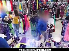 Petite Blonde Abby Adams Fucks Tommy Gunn To Escape Shoplifting Charges