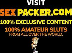 big tits tanned latina spots stranger and hops on his big cock for wild pov ride