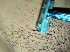 Wanna see hot pussy juice explode while I shave it smooth?