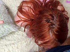 Stepmom tempts me to cum all over her pretty face despite warnings