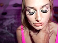 bound busty blonde stephanie love takes my toys deep in bondage