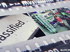 Security Officer Rusty Nails Strips Nadia Noja For Deep Cavity Cock Search!