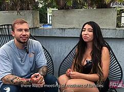 mexican pornstar verito aguass bares big tits and juicy pussy in spicy brian evansx interview