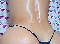 colombian milf gets deep anal creampie spanking bdsm interracial hardcore with huge cock muy profundo.