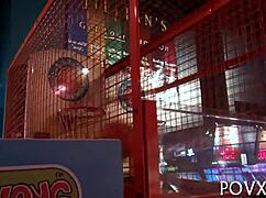 Couple Teens Hardcore Outdoor Fellatio And Pussy Pounding