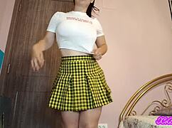 Thick Schoolgirl Farts Pantyless—Wanna Smell?!