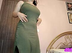 ever wonder what happens when a pawg bunny farts in her long green dress?