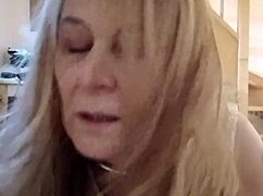 French mistress F facesits chained slave Ebed with humiliating dirty talk