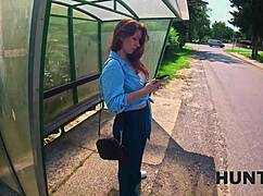 hunt4k. babe with perfect body cheats on boyfriend at ranch with friend's big cock pickup.