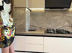 Stepmom's Cameltoe Christmas Cowgirl Ride Makes Step-Son Explode in Pov Asmr Cumshot