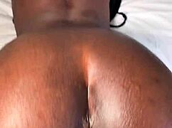 petite ebony with creamy tight pussy moans taking bbc doggystyle like champ