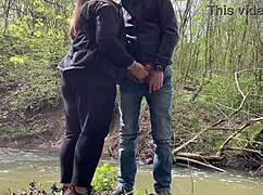 uh oh stepmom-in-law caught her daughter not fuckin me so now she's lettin me pound her fat curvy ass outdoors