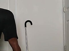 early morning undress to spread those nude buttocks wide