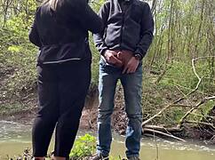 uh oh stepmom-in-law caught her daughter not fuckin me so now she's lettin me pound her fat curvy ass outdoors