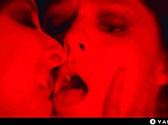 sexy vampire lesbians in threesome 😈 get mesmerized into wet slave submission 👅💦